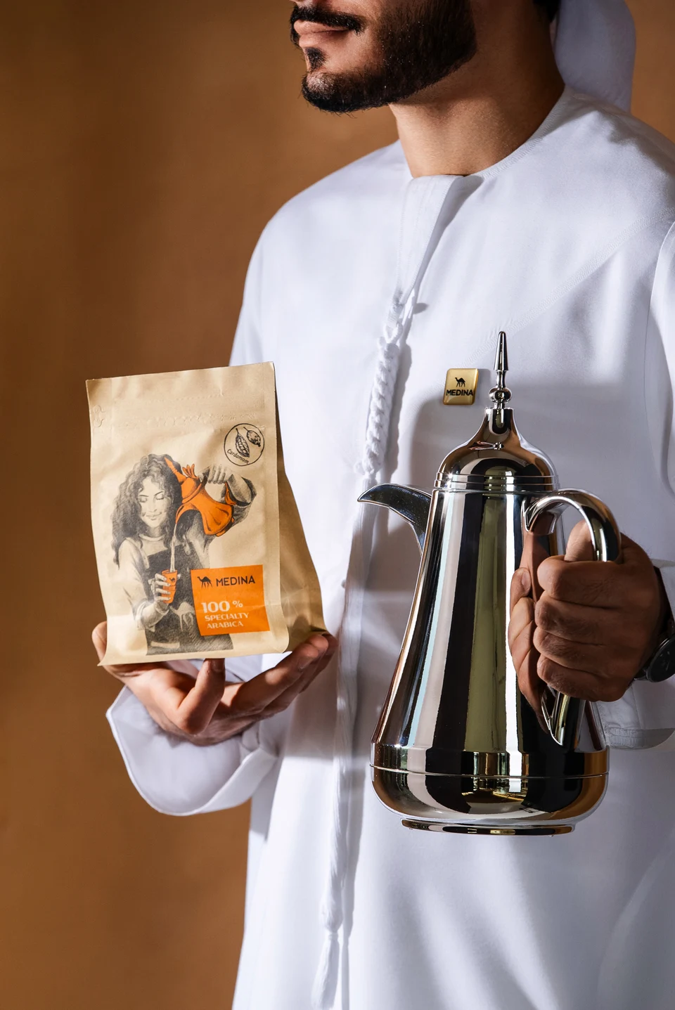 Coffee package and serving pot
